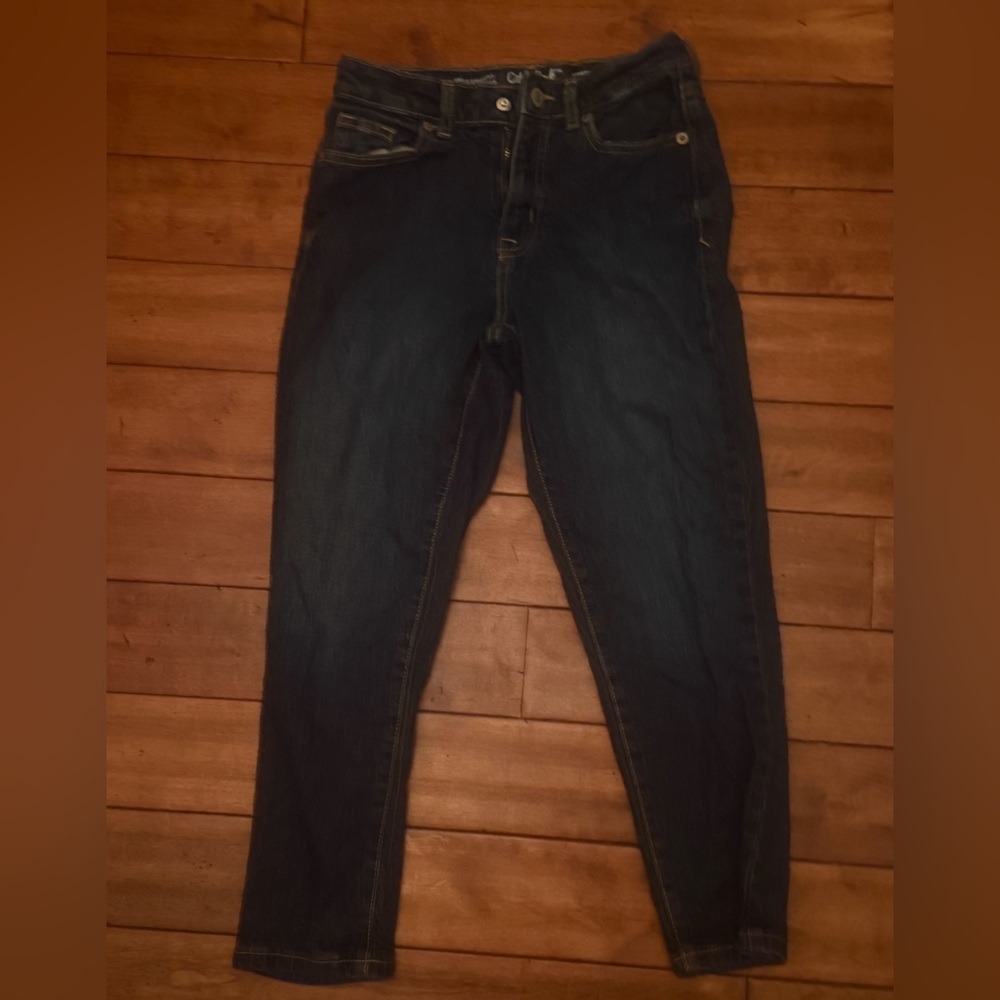 Girls' High Ankle Straight Stretch Jeans‎ - Cat & Jack Size 10